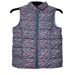 Girls Gymboree Multi Color Puffer Vest
